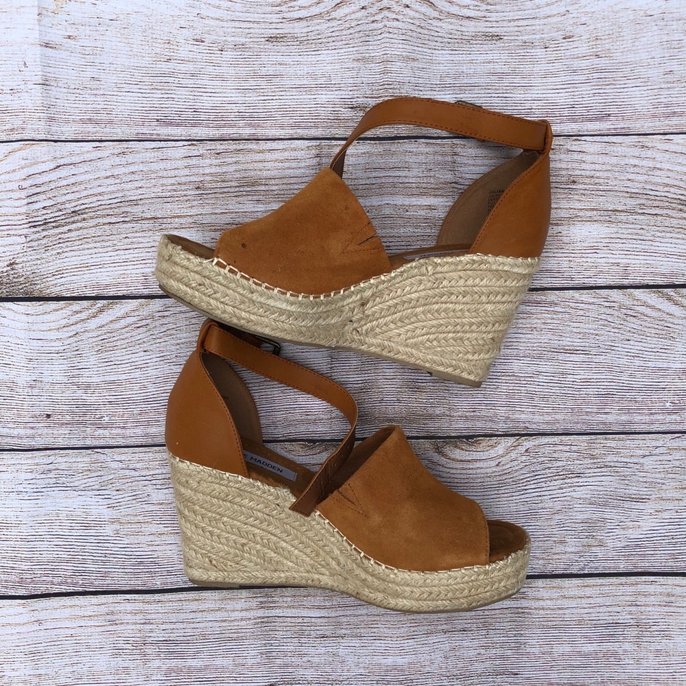 Steve Madden | Wedge Sandal | Orange | 10